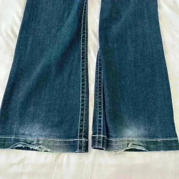 Rock Revival Scarlett Wide Leg Jeans Size 31 - Picture 10 of 13